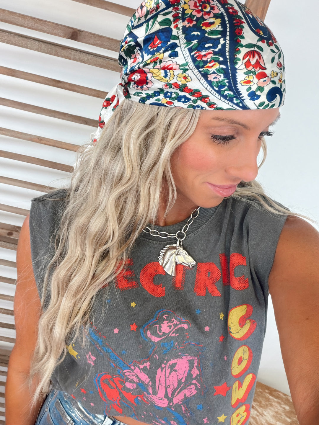 Wear-It-Your-Way Silk Scarf - Heirloom Paisley