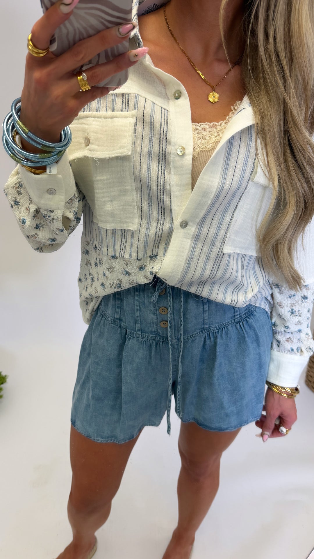 The Meadow Mix Button Down