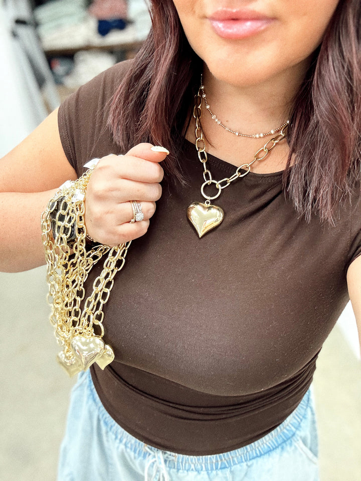Heartbreaker Gold Chain