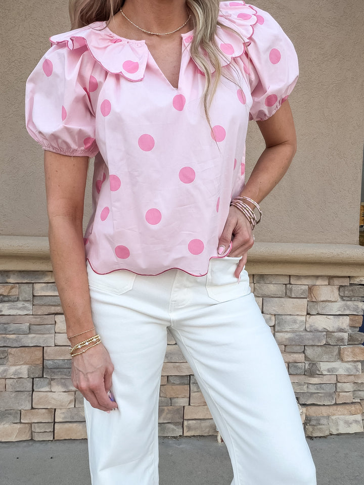 The Bubblegum Belle Blouse