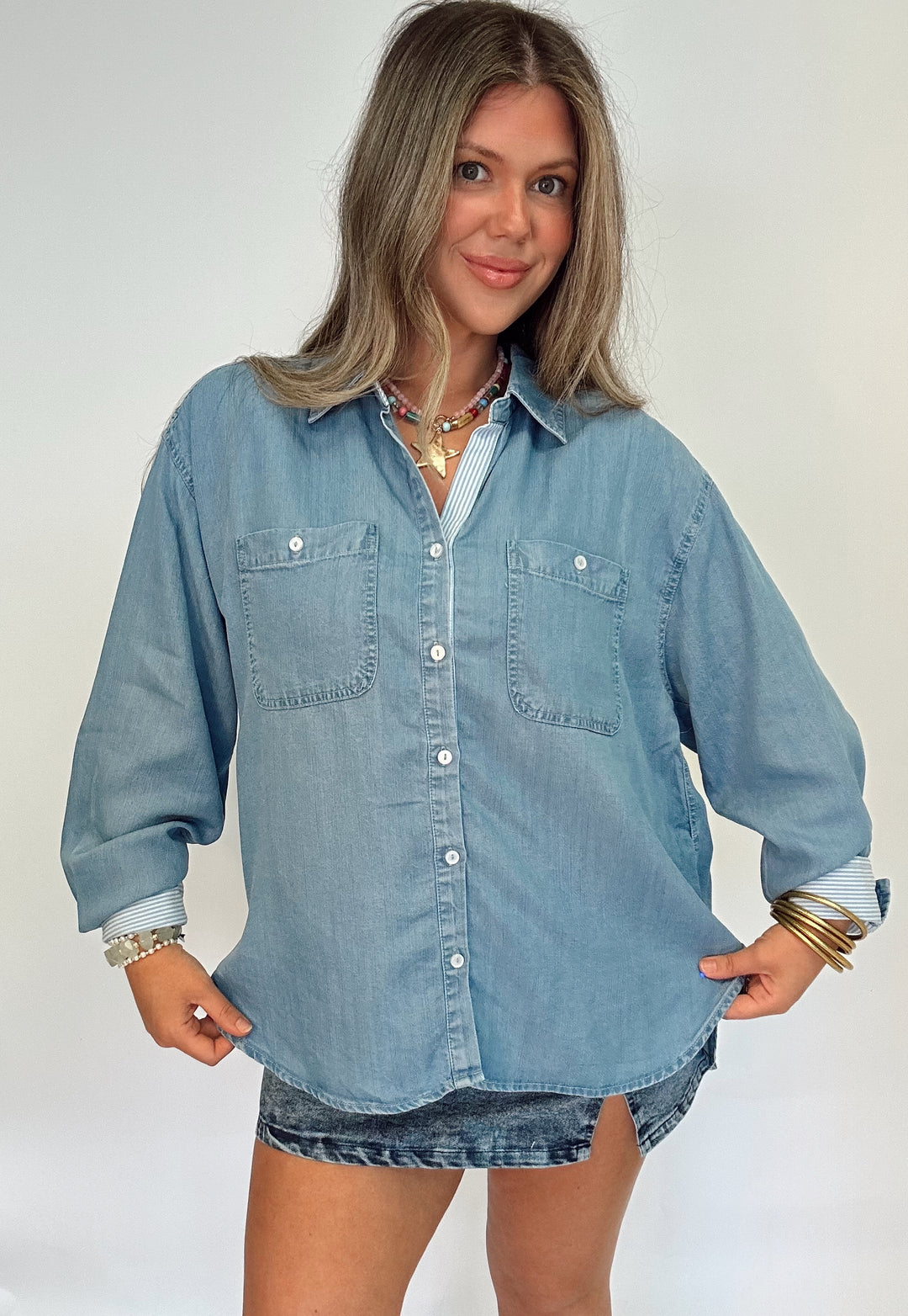The Casual Edit Button Down