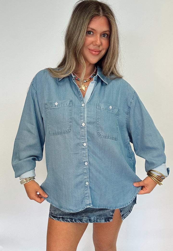 The Casual Edit Button Down