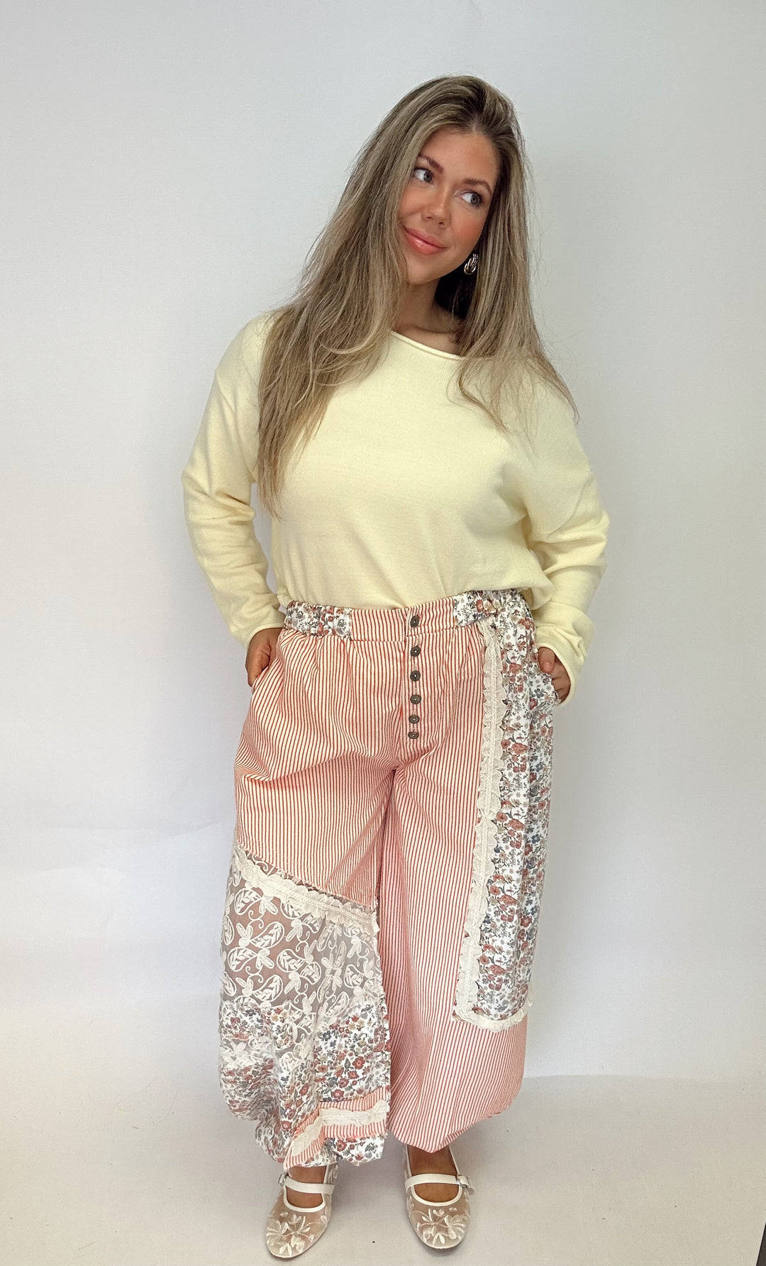 Sweet Meadow Patchwork Pants