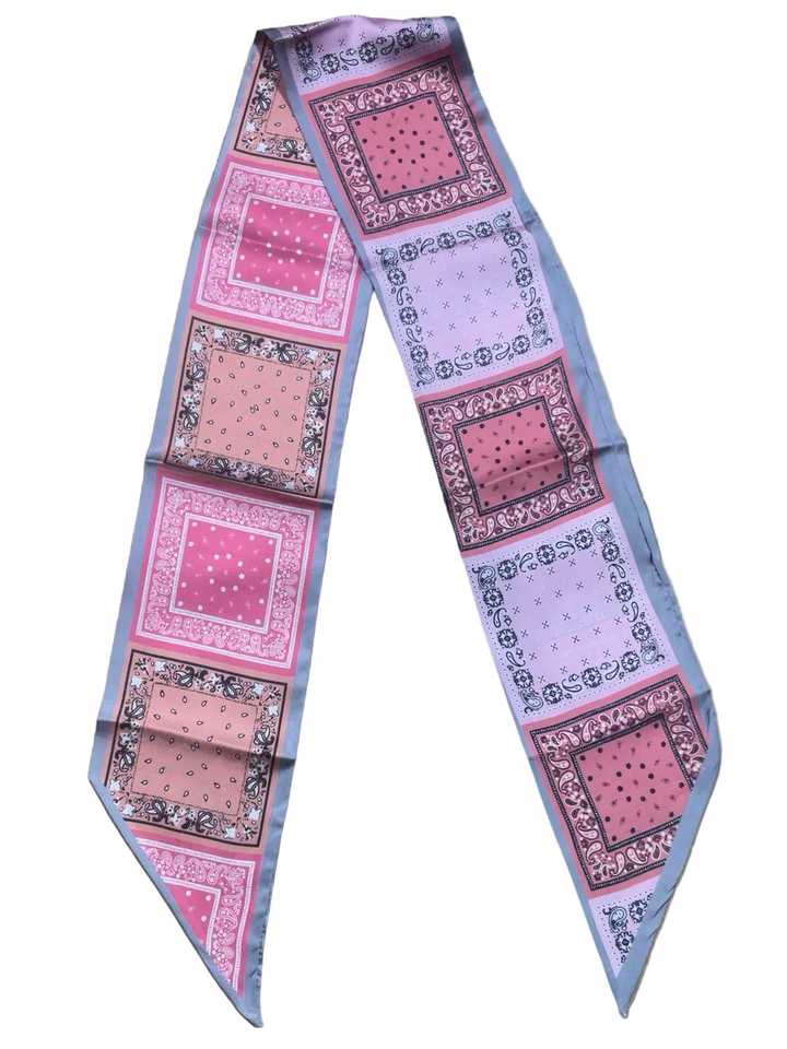 The Finishing Touch Twilly - Pink Patchwork
