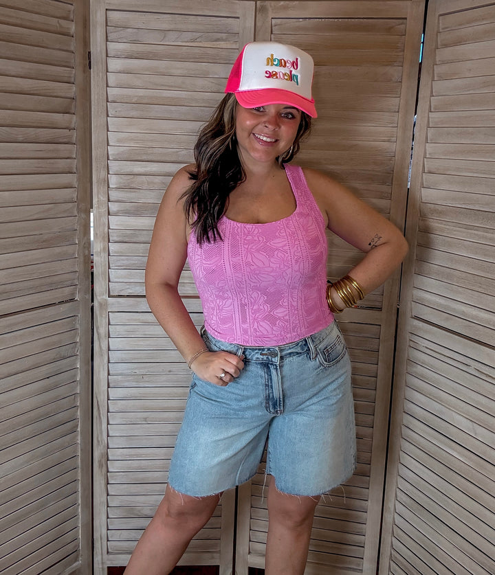 Playful Times Double Lace Top