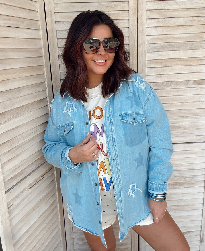 The Lucky Star Denim Shirt