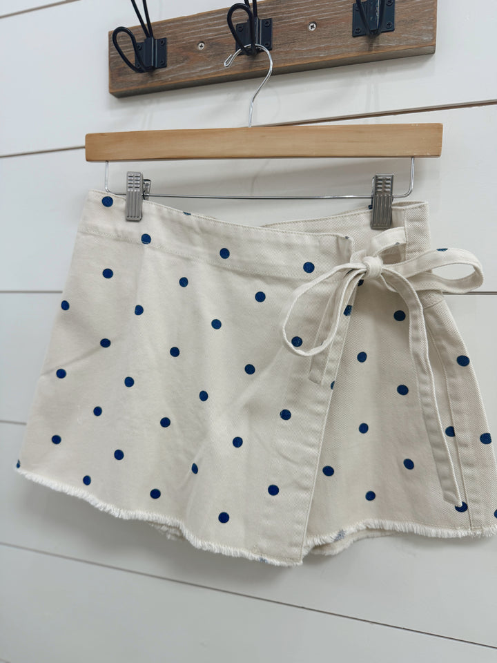 Playful Polka Dot Skort