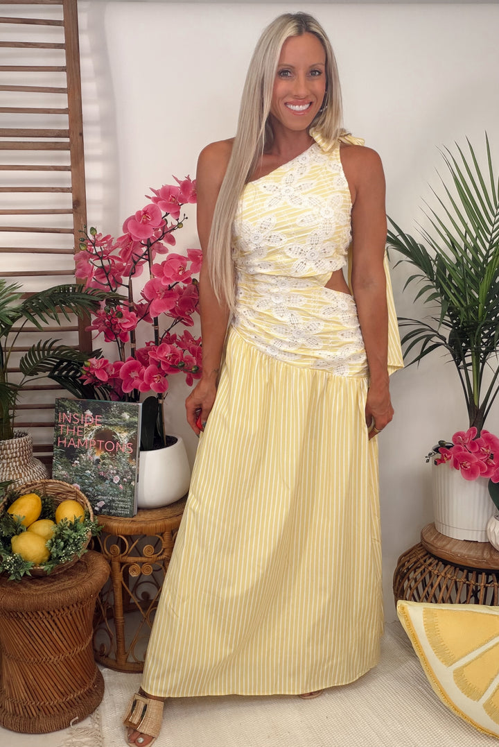 Sunny Side Crochet Maxi