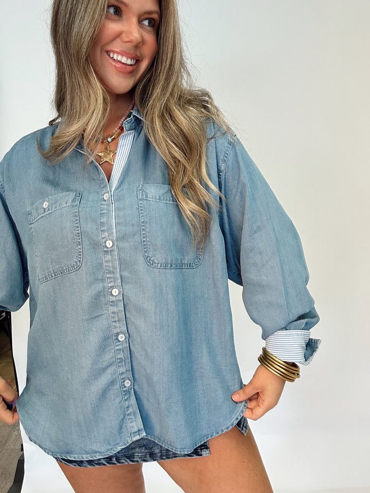 The Casual Edit Button Down