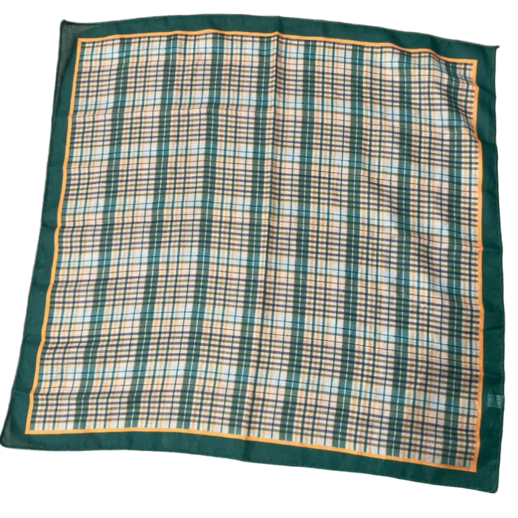 Countryside Plaid Scarf - Green