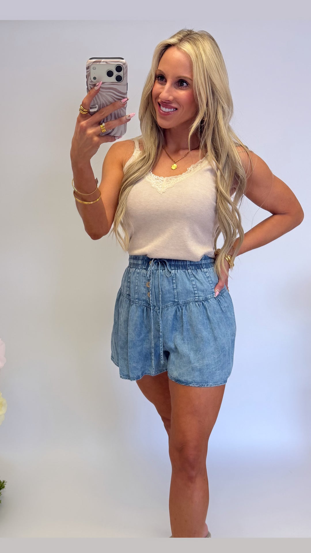 The Soft Lace Rib Tank