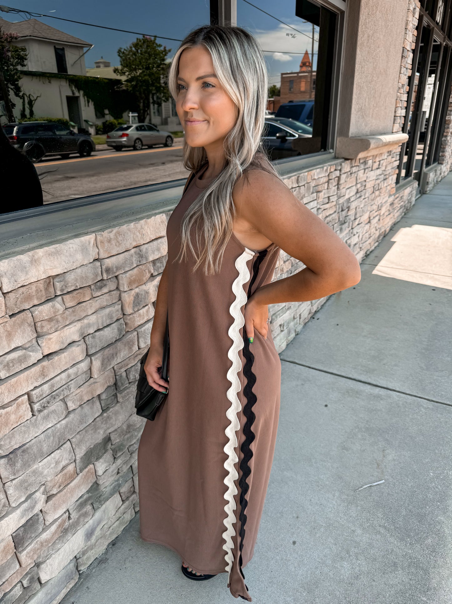 Clean Slate Ric Rac Dress