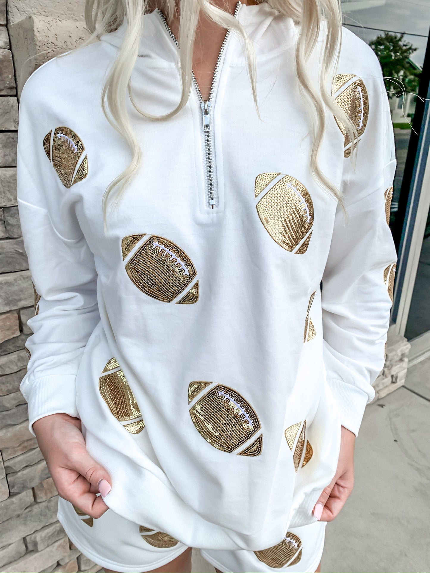 Ready for Some Football Sequin Pullover