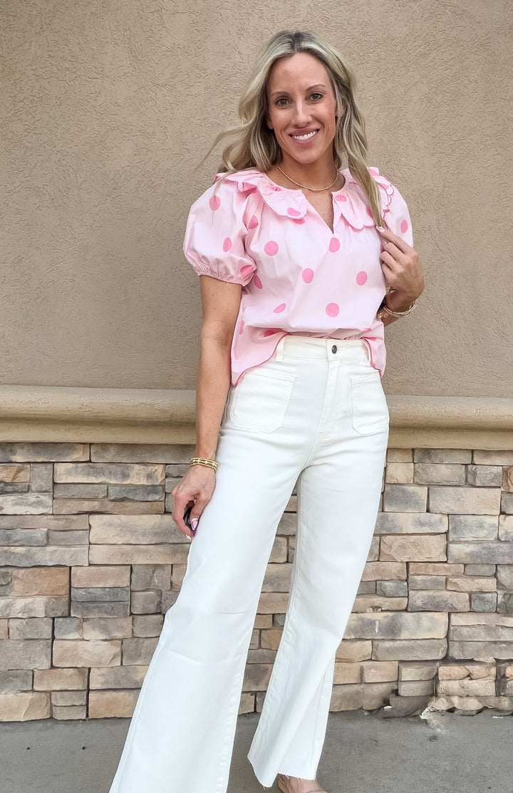 The Bubblegum Belle Blouse