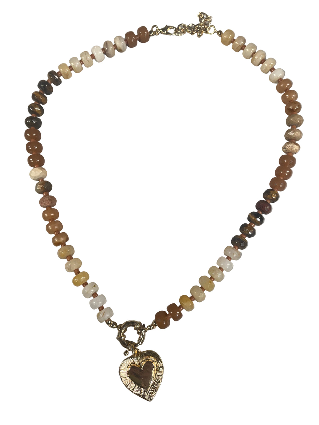 The Golden Heart Aura Necklace