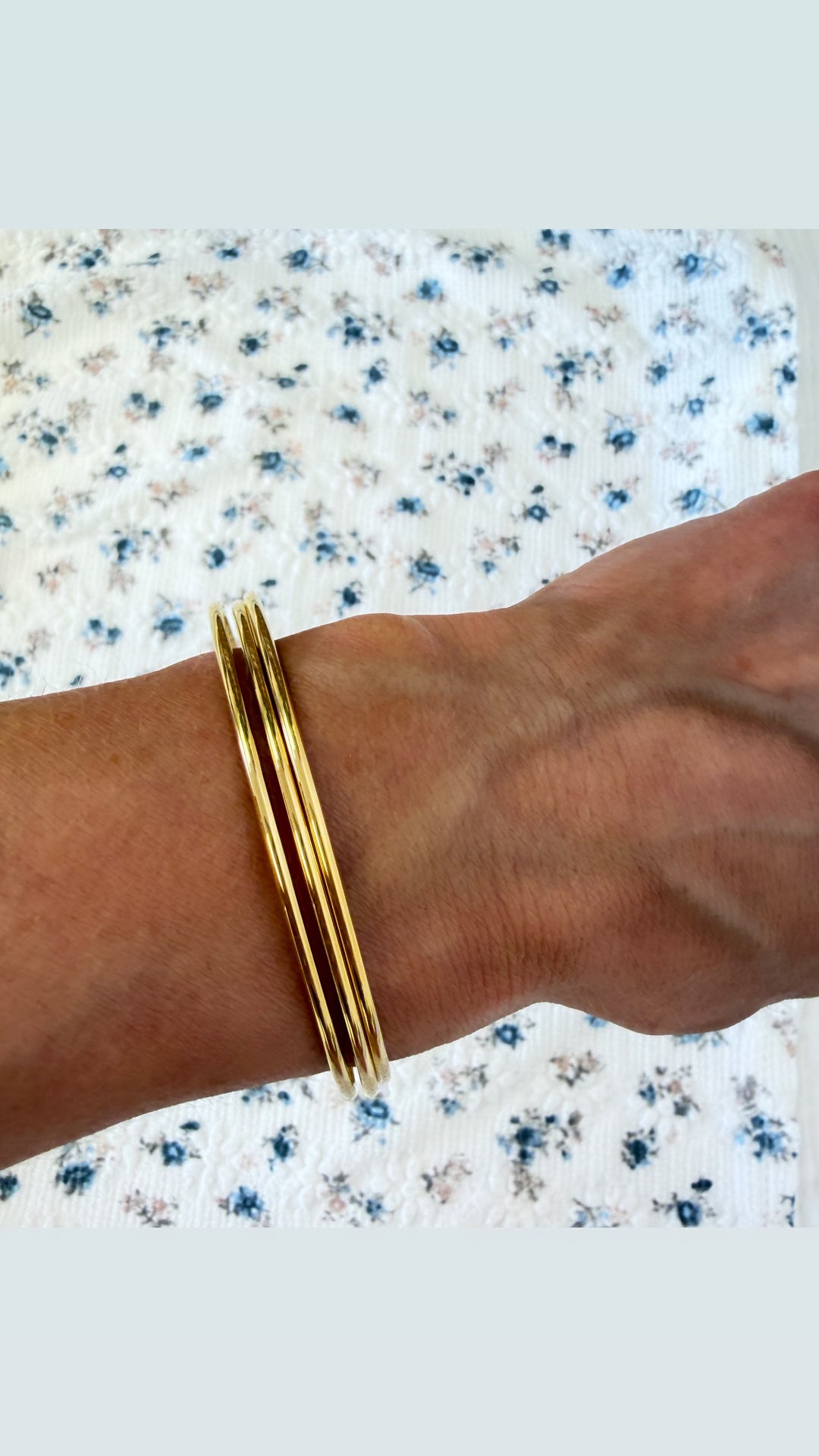 The Added Edge Bangle Set