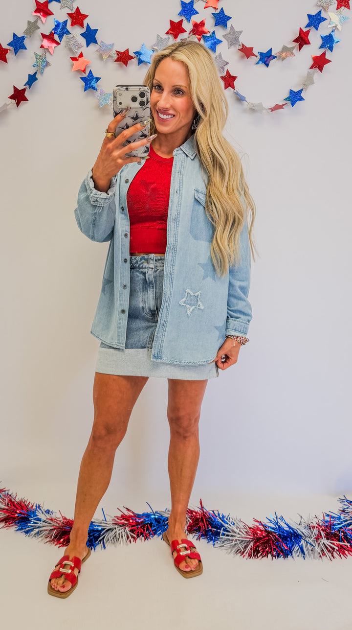 The Lucky Star Denim Shirt