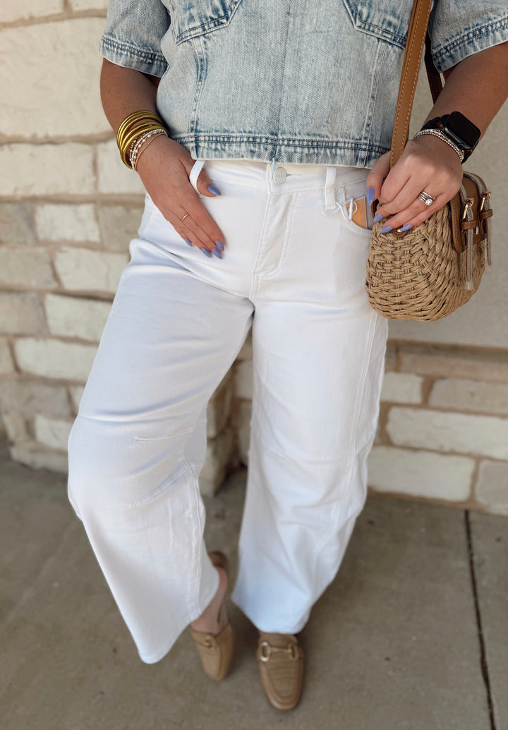 The Clean Slate Cropped Denim