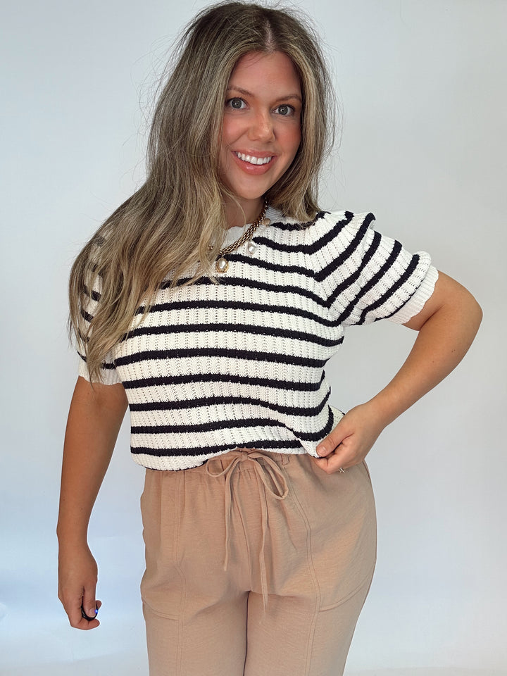 Sail Away Stripe Sweater