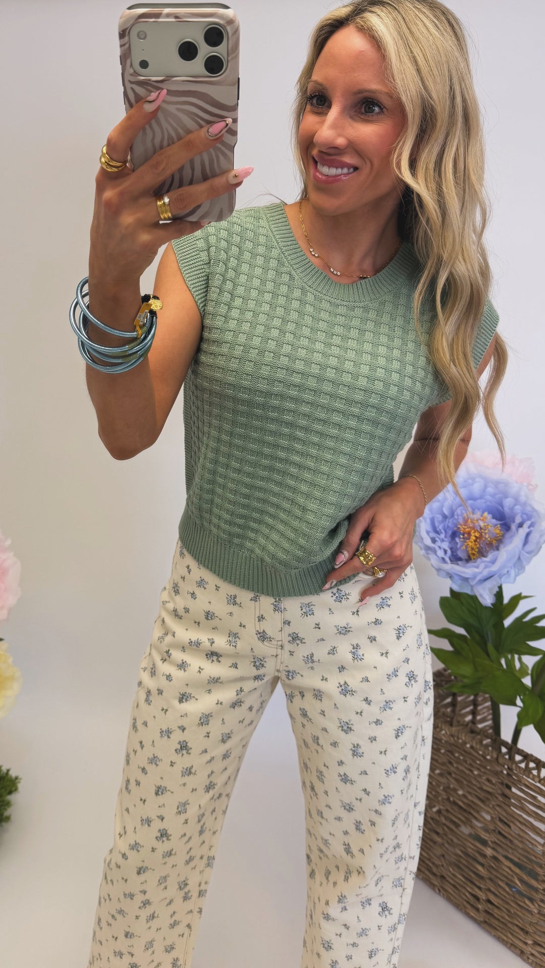 Layered Comfort Sweater Vest