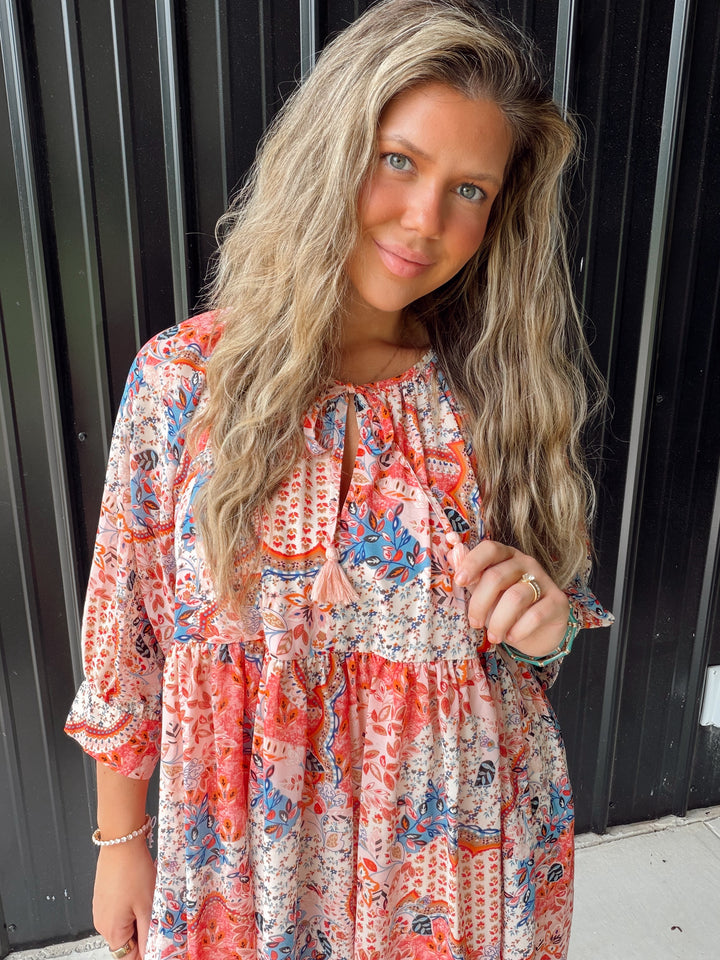 Painted Petals Dress