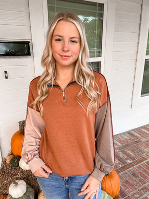 To Do List Colorblock Pullover