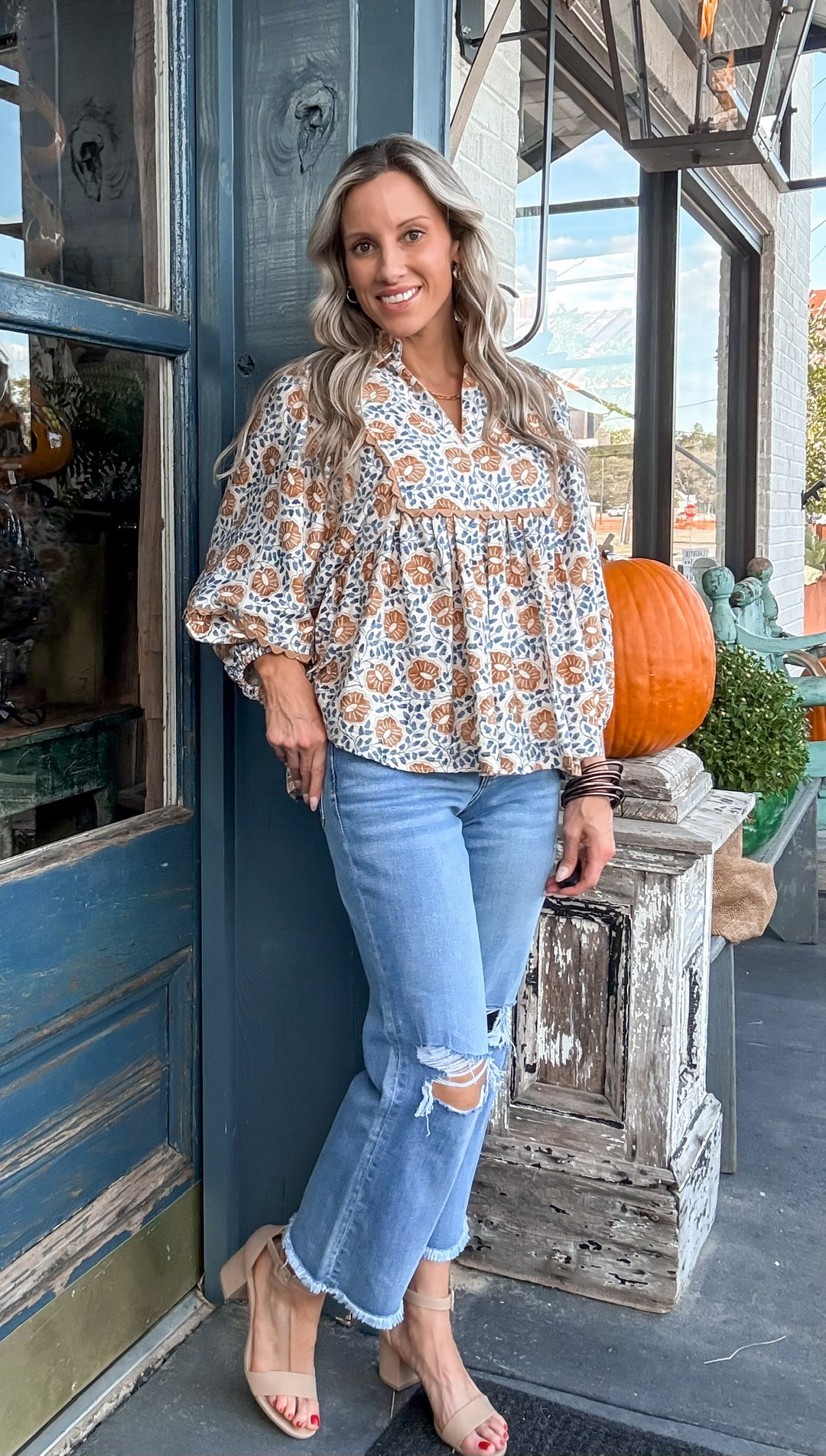 Kindred Spirit Floral Top