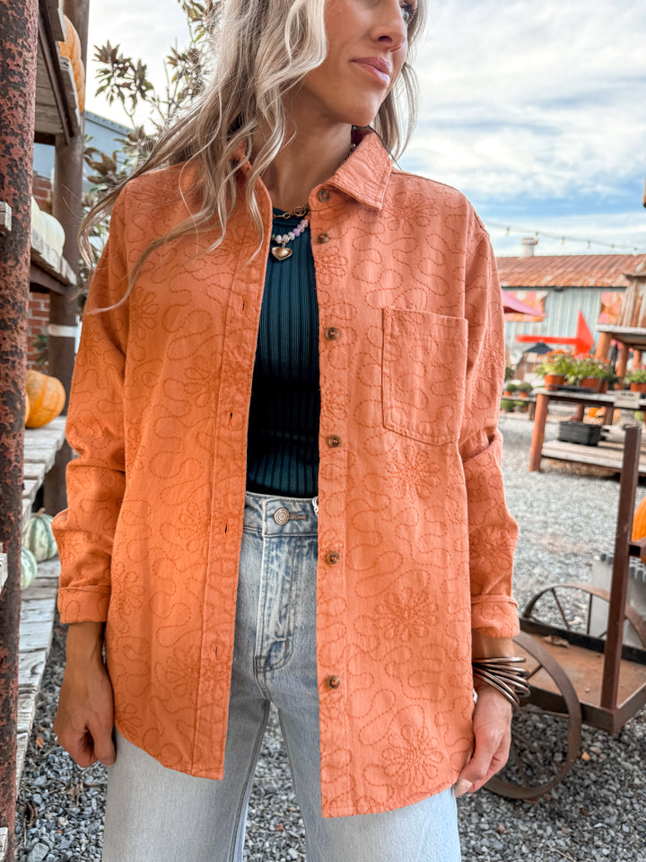 Vivian Embroidery Detail Jacket