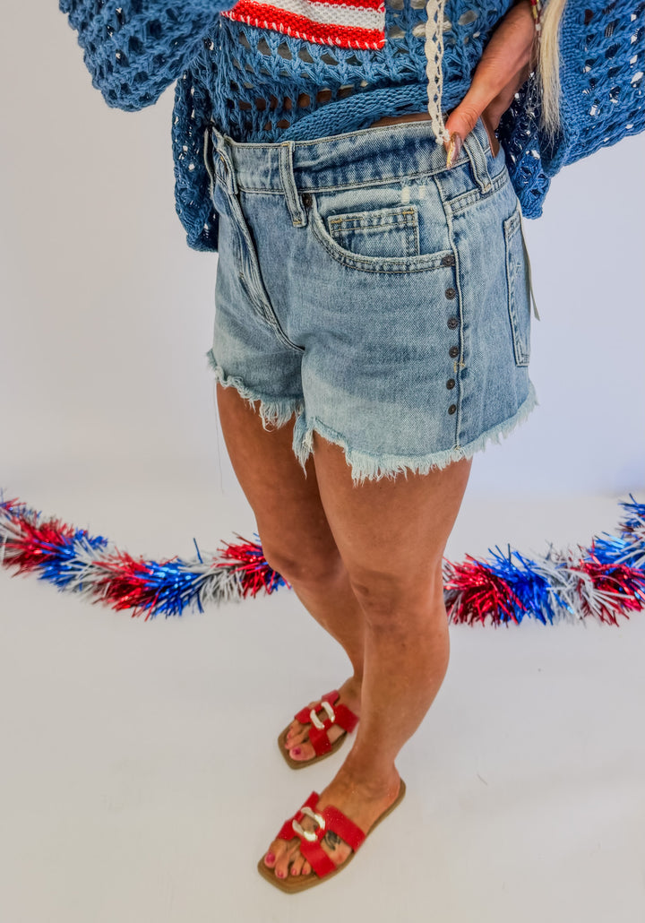 Studded Sweetheart Shorts