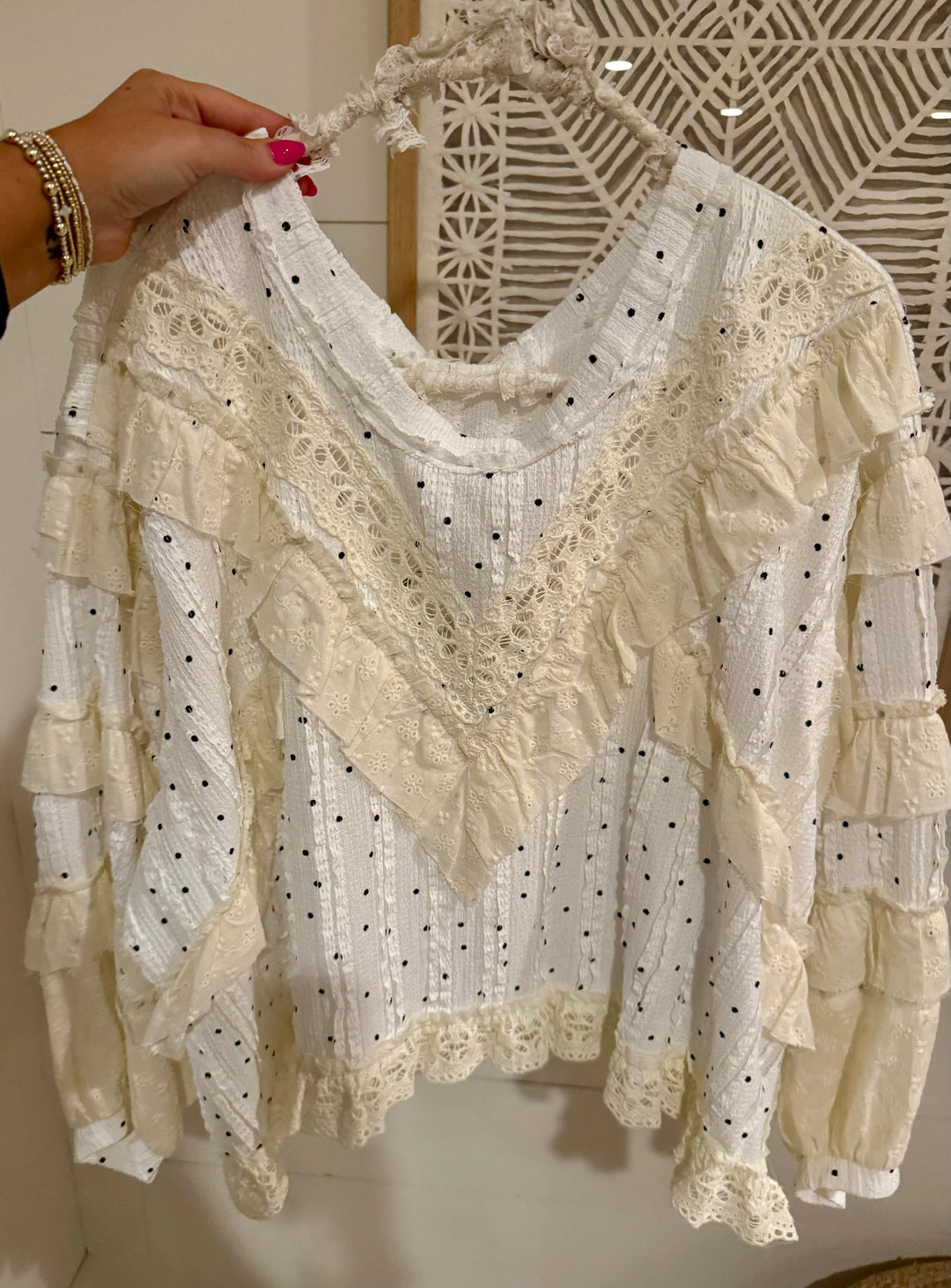 Ruffle Me Up Top