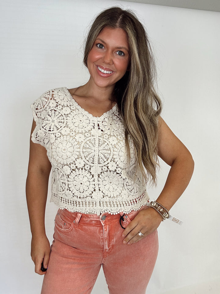 Handwoven Harmony Top
