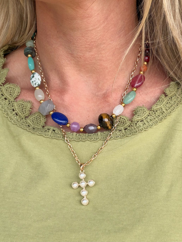 Color Muse Gemstone Necklace