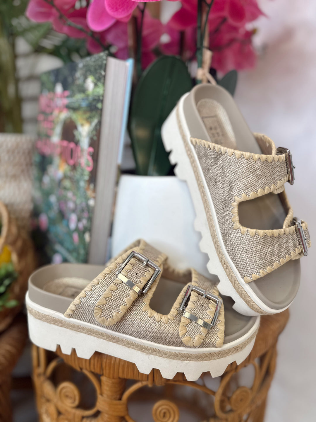 Laura Double Strap Sandal