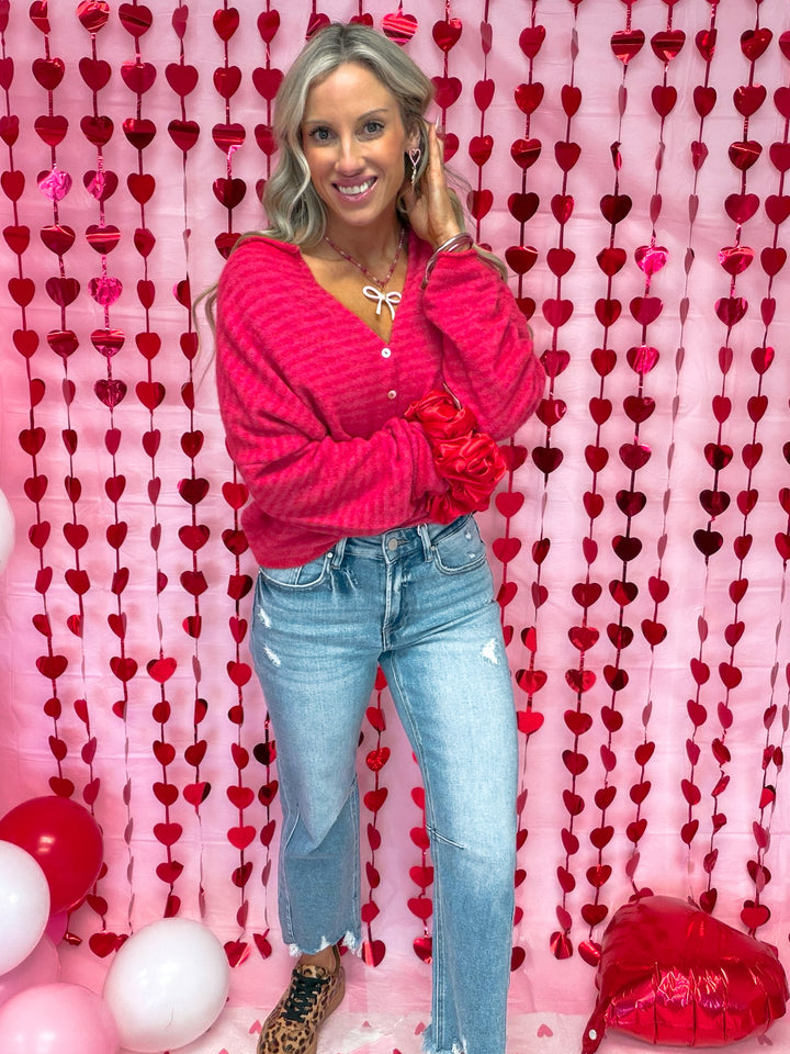 Lucky Stripe Cardigan