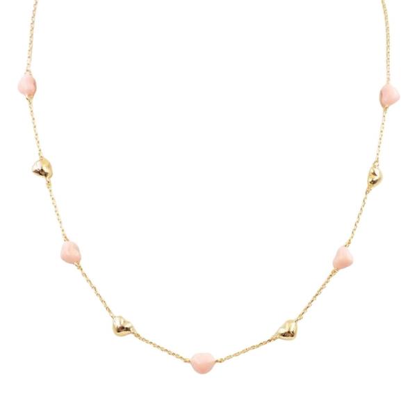 Blush Crush Heart Necklace