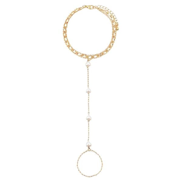 Soft Grace Pearl Hand Chain