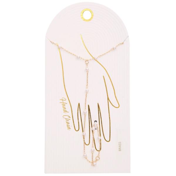 Soft Grace Pearl Hand Chain