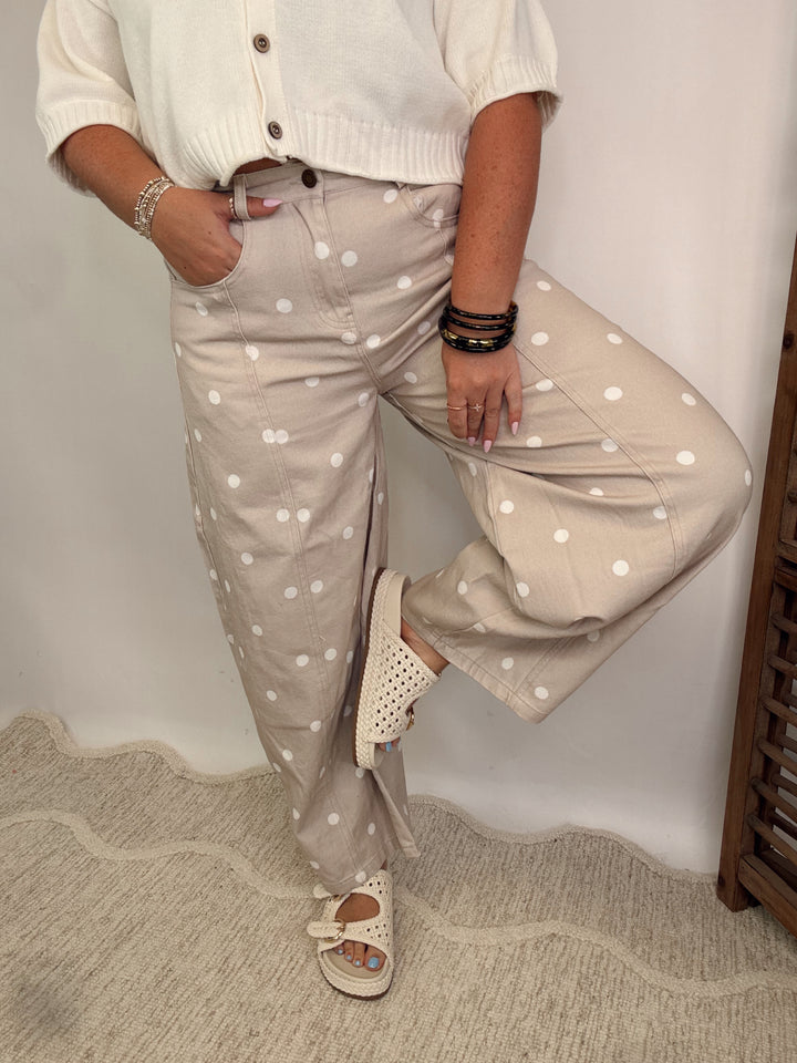 The Chic Dot Wide Leg