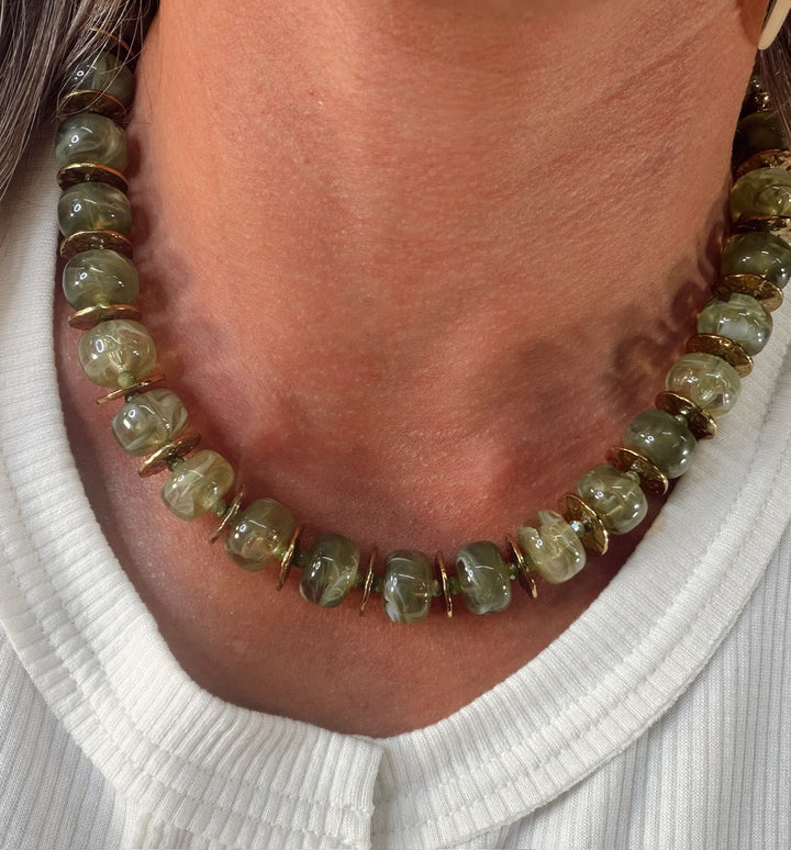 Green With Envy Waterproof Necklace