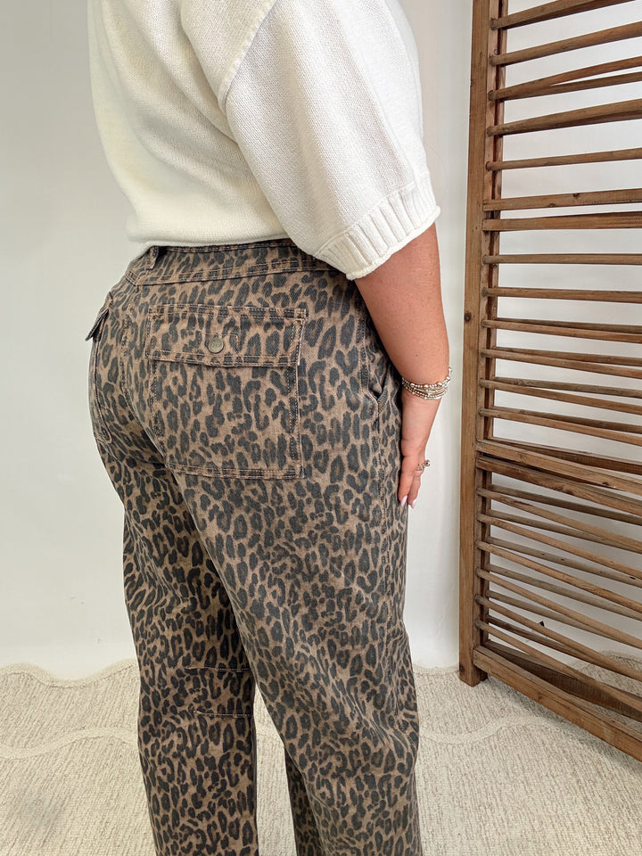 Roam Free Leopard Pants