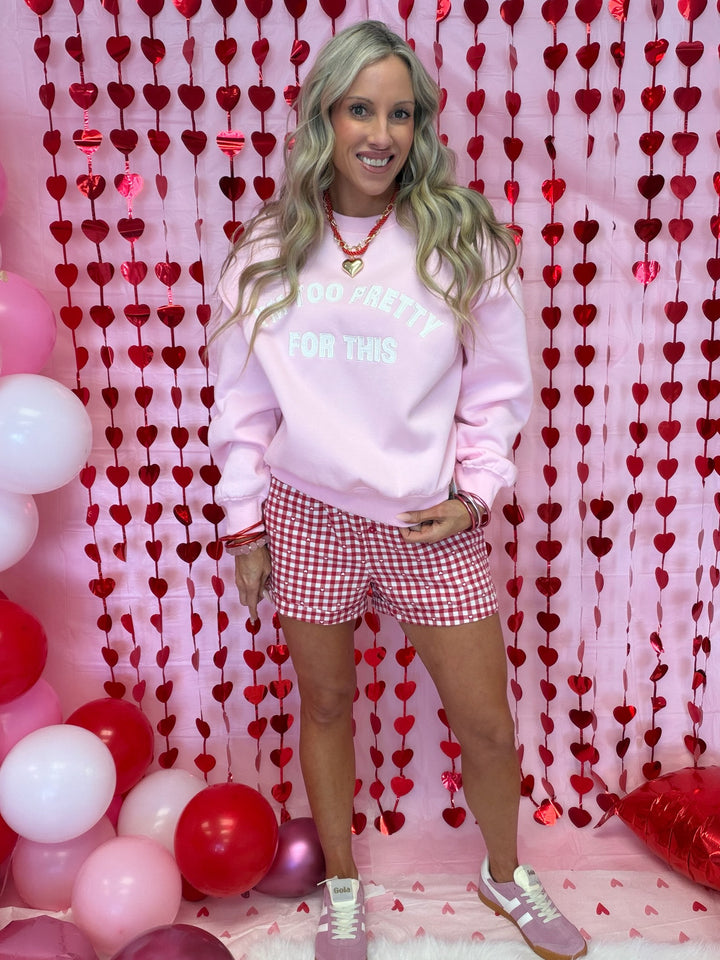 Sweetheart Plaid Shorts