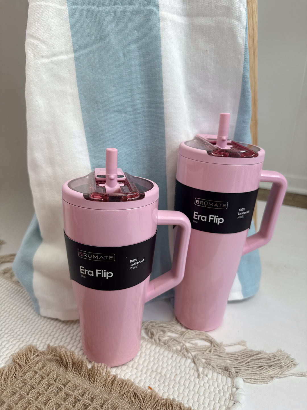 Brumate Era Flip 30oz - Petal Pink