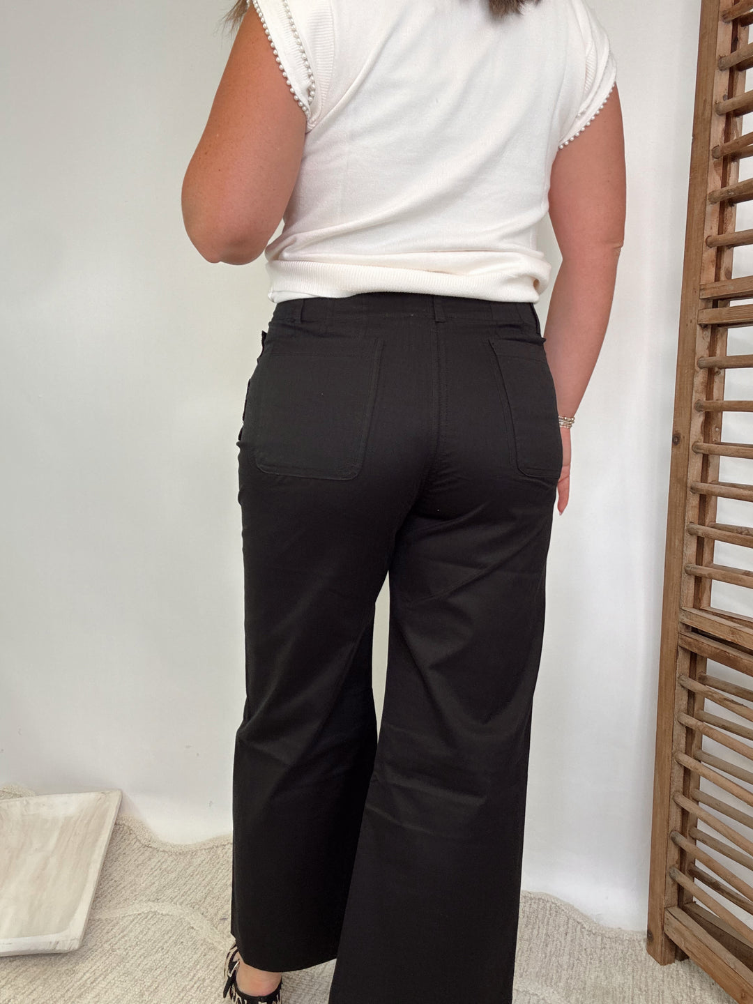 Sugar & Sass Straight-leg Pants