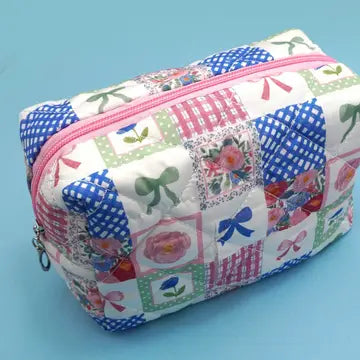 Blush & Bows Makeup Bag