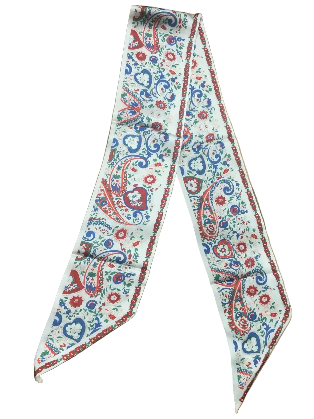 The Finishing Touch Twilly - Patriotic Paisley
