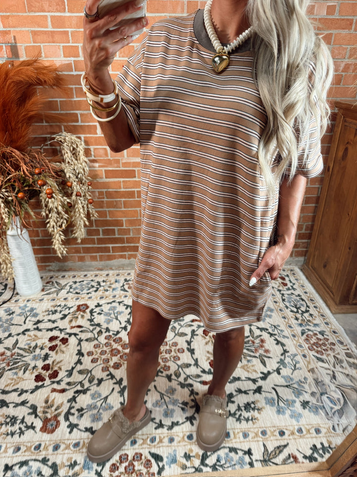 Everyday Style Striped Dress