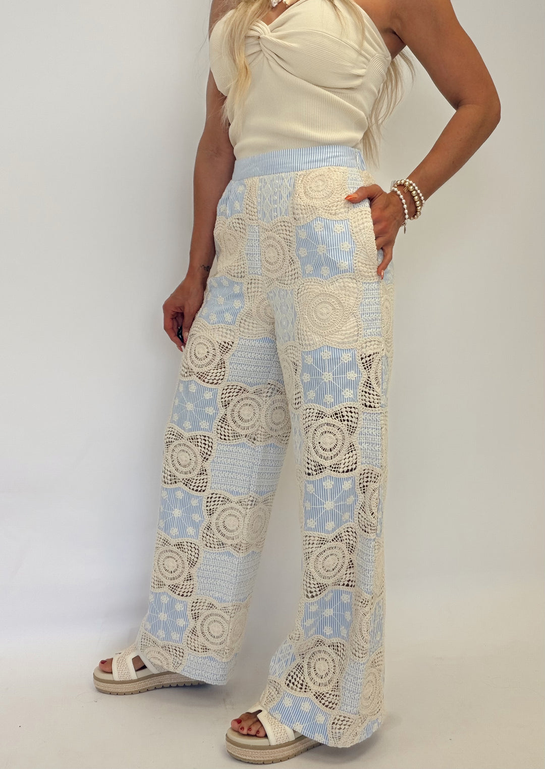 Sail Away Crochet Pants
