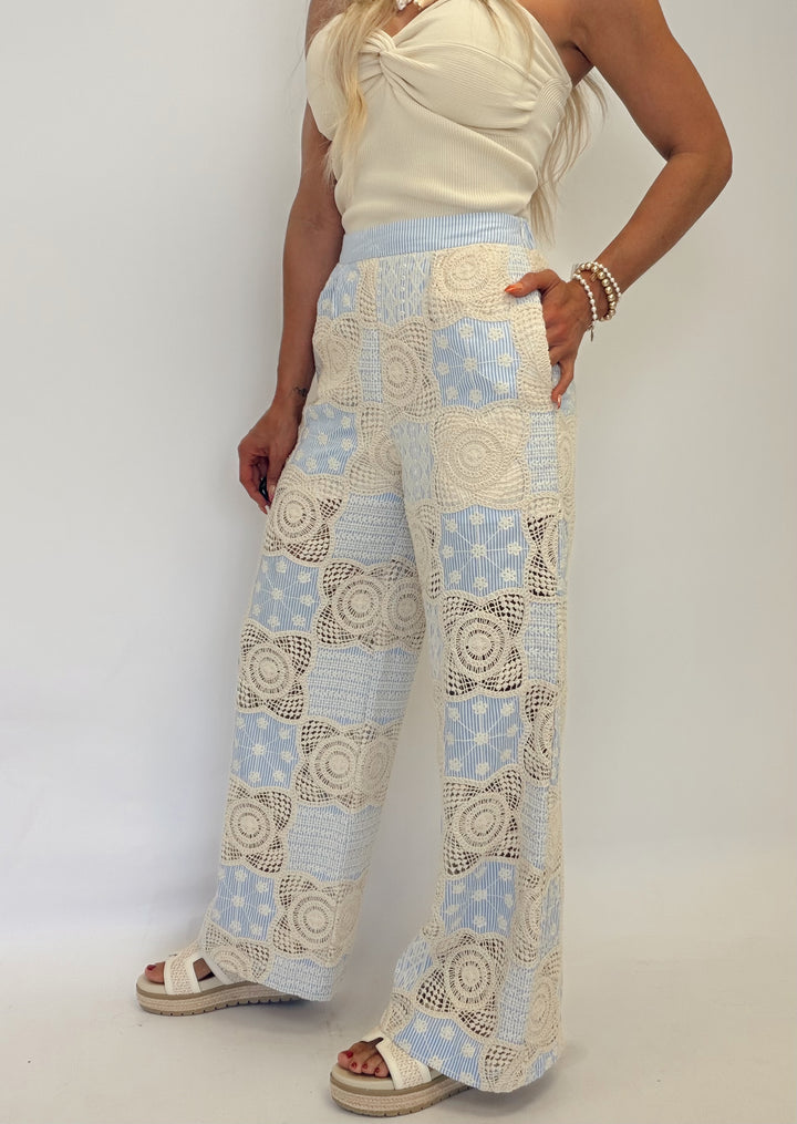 Sail Away Crochet Pants