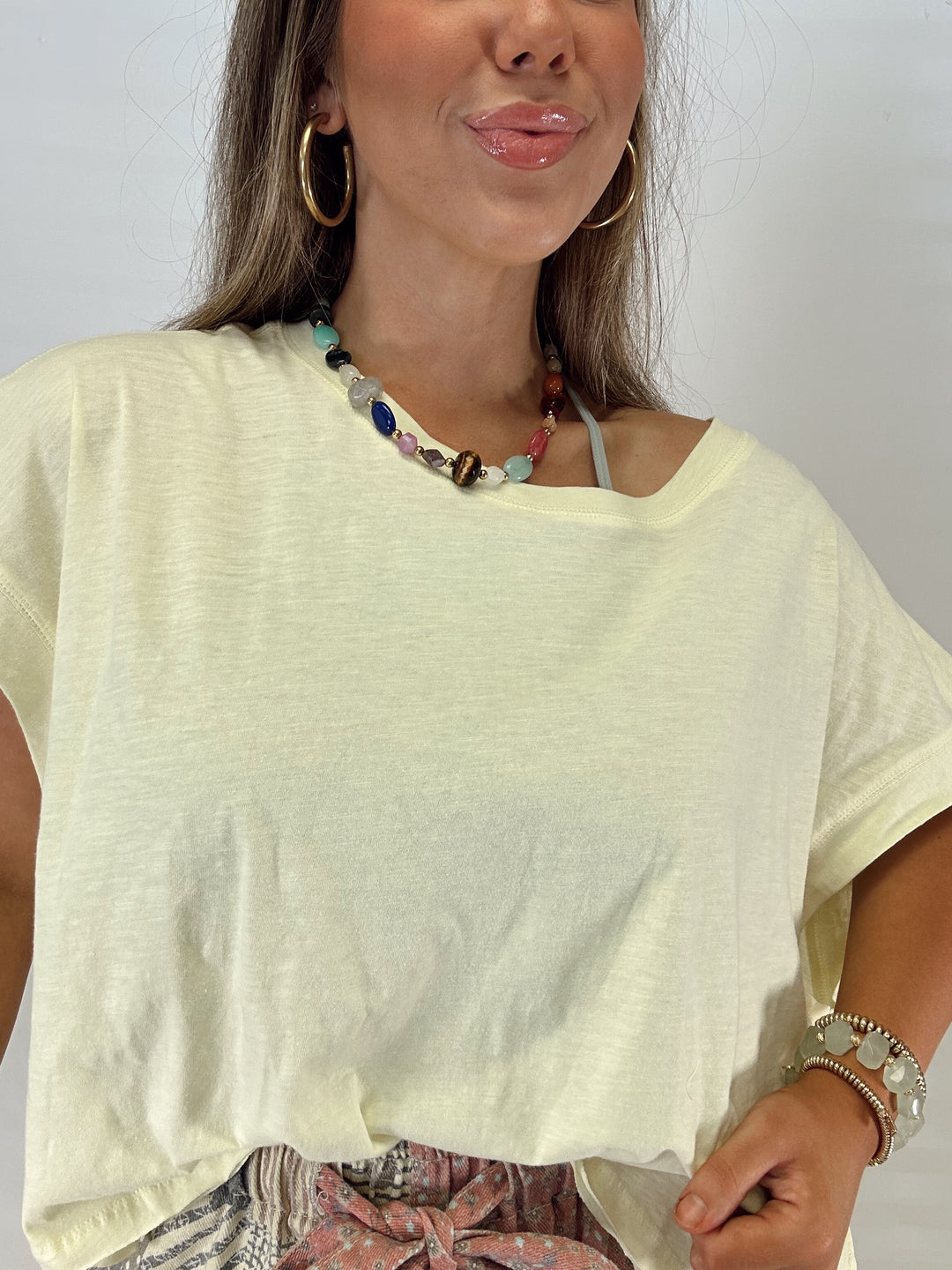 Color Muse Gemstone Necklace