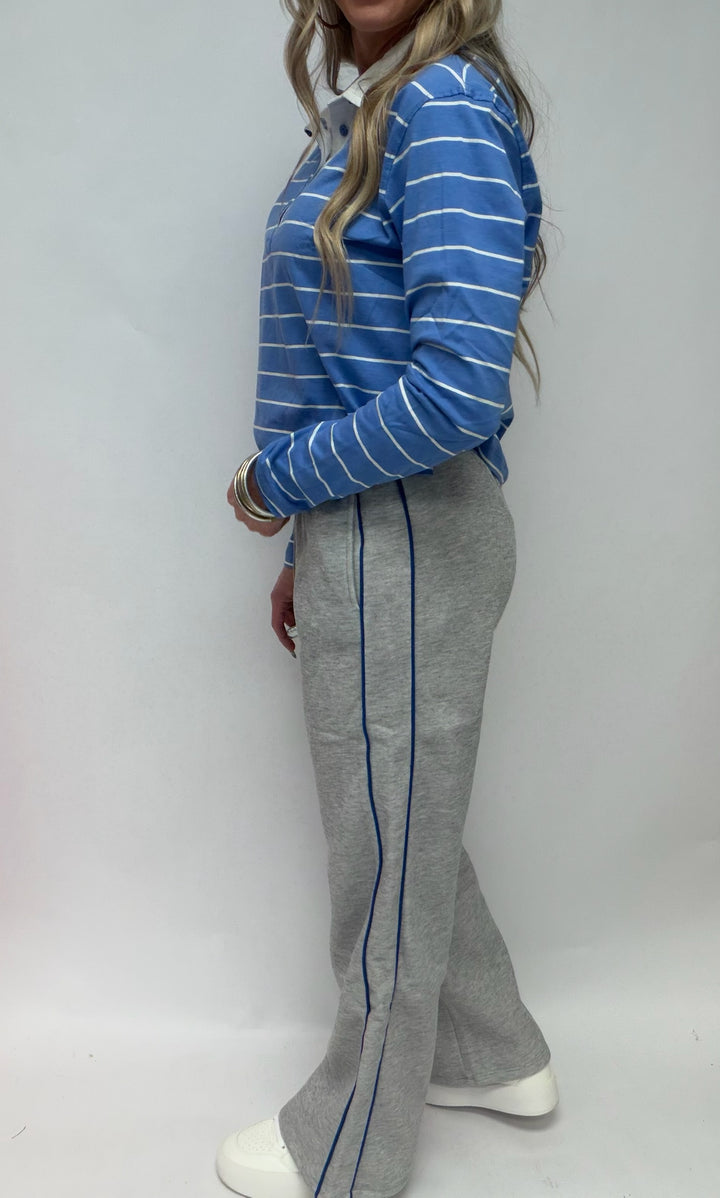 SBS Contrast Line Detail Sweatpants